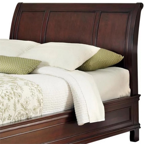 HOMESTYLES  Lafayette Wood King Headboard In Brown