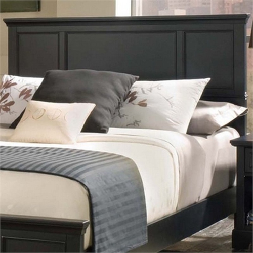 Homestyles Bedford Wood King Headboard in Black