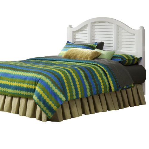HOMESTYLES  Bermuda Wood Queen Headboard In Off In White