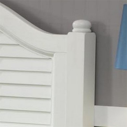 Homestyles Bermuda Wood Queen Headboard in Off White