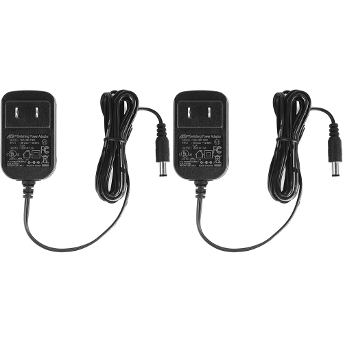 DOLAER  2-Pack Ac to Dc 6V 1A Power Supply Adapter, Plug 5.5MM X 2.1Mm