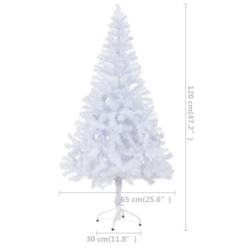 vidaXL Artificial Christmas Tree with Stand 47.2" 230 Branches
