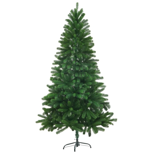 vidaXL Artificial Christmas Tree with LEDs 59.1" Green