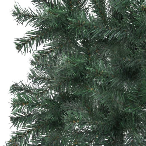vidaXL Corner Artificial Christmas Tree Green 59.1" PVC