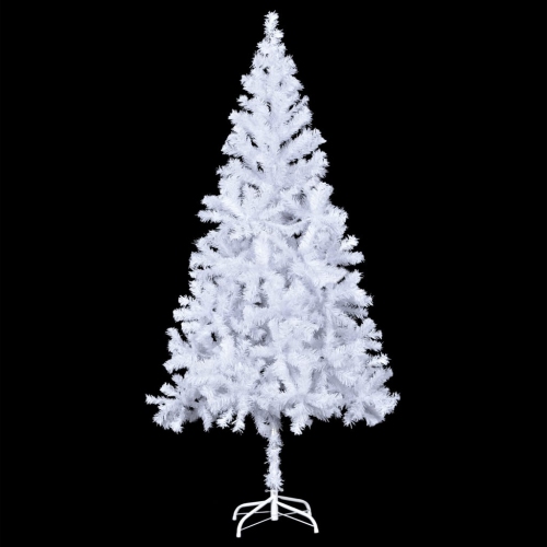 vidaXL Artificial Christmas Tree with Steel Stand 82.7" 910 Branches