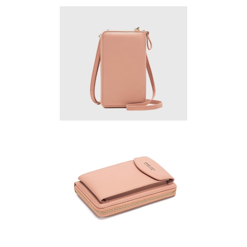 Vegan Leather Wallet/Phone case on a string