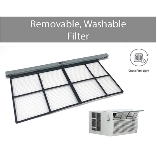 LG LW1016ER climatiseur de fenêtre de 115 V, 10,000 BTU, avec télécommande