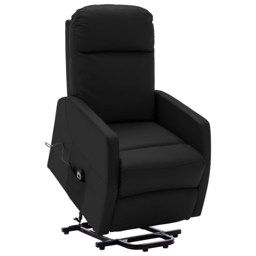 VIDAXL  Stand-Up Recliner Faux Leather In Black