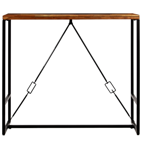 vidaXL Bar Table Solid Reclaimed Wood 47.2"x23.6"x41.7"