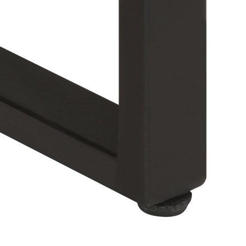 vidaXL Dining Table 78.7" Rough Mango Wood