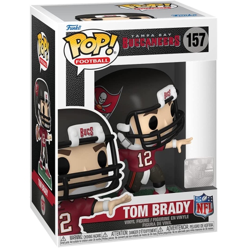 POP  Sports Nfl Football 3.75 Inch Action Figure - Tom Brady #157