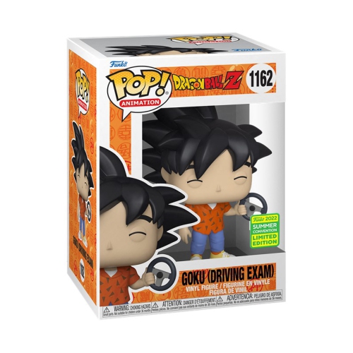 POP  Animation Dragomball Z 3.75 Inch Action Figure Exclusive - Goku Driving Exam #1162