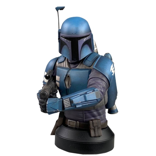Star Wars The Mandalorian, figurine de buste de 7 po, exclusivité à échelle 1/6, Deathwatch le Mandalorien