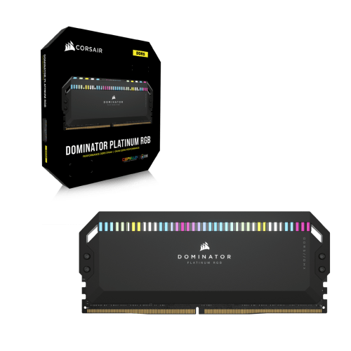 Mémoire DDR5 5200&nbsp;MHz CL40 noire 1,25&nbsp;V Vengeance RGB 32&nbsp;Go DE CORSAIR pour PC (CMH32GX5M2B5200C40)