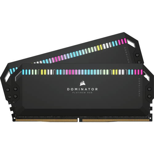 Mémoire DDR5 5200&nbsp;MHz CL40 noire 1,25&nbsp;V Vengeance RGB 32&nbsp;Go DE CORSAIR pour PC (CMH32GX5M2B5200C40)