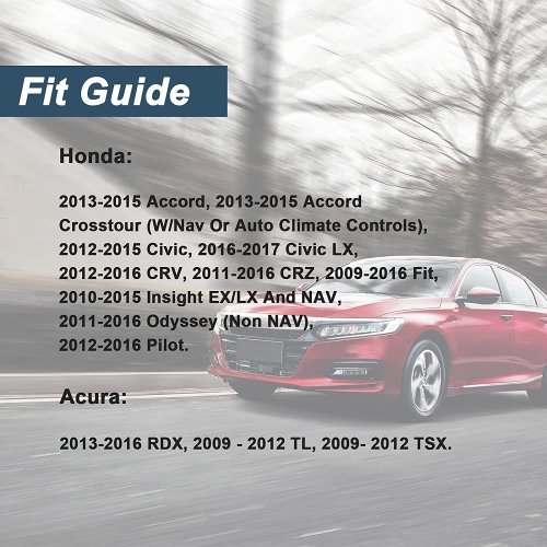 RED WOLF Car Antenna Adapter Cable Aftermarket Stereo Radio Mount for for Honda Odyssey/Fit/Insight/CR-V, Acura 2012-2016 Model