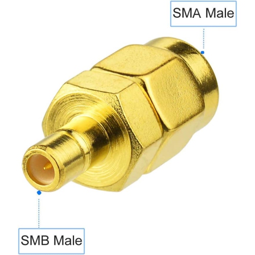 Trousse d’adaptateur d’antenne SMB à SMA 4p pour antenne de radio par satellite Sirius XM DAB + antenne radio