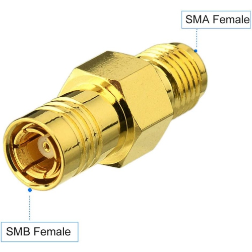 Trousse d’adaptateur d’antenne SMB à SMA 4p pour antenne de radio par satellite Sirius XM DAB + antenne radio