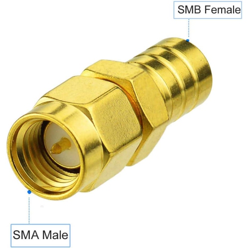 Trousse d’adaptateur d’antenne SMB à SMA 4p pour antenne de radio par satellite Sirius XM DAB + antenne radio