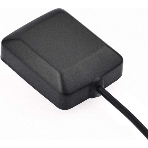 Mini Satellite Radio Antenna SMB Female Right Angle Connector Compatible with Sirius XM Car Vehicle Trucks RV HD Hi-Fi Radio Stereo Receiver Tuner