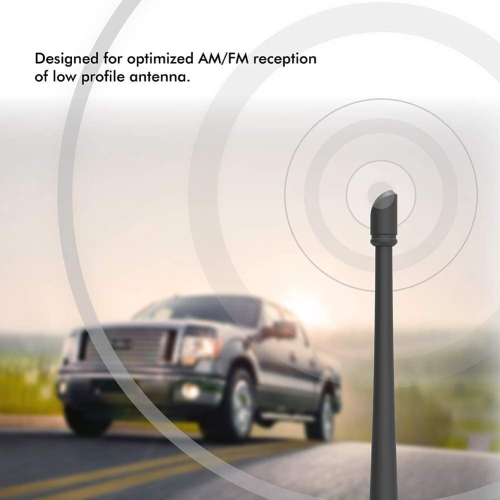 Car Wash Proof Antenna Compatible with 2012-2022 Dodge Ram 1500 Designed for Optimized FM/AM Reception