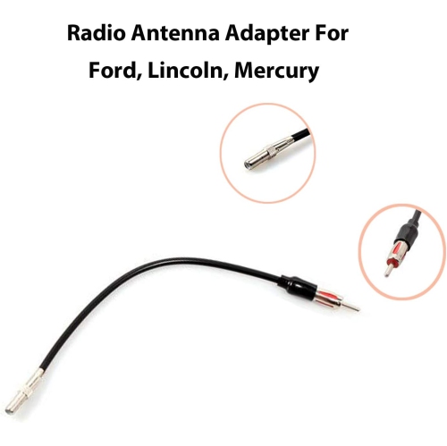 Replacement for Ford 2006-2012, Lincoln 2006-2010, Mercury 2006-2009 Aftermarket Stereo Install Wiring Harness with RCA Adapter, Radio Antenna