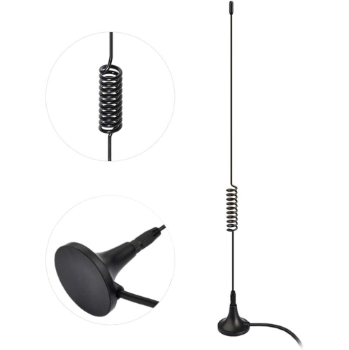 Antenne stéréo universelle voiture radio AM FM Antenne radio de base magnétique Antenne extérieure pour camion de véhicule VUS VR bateau de véhicule