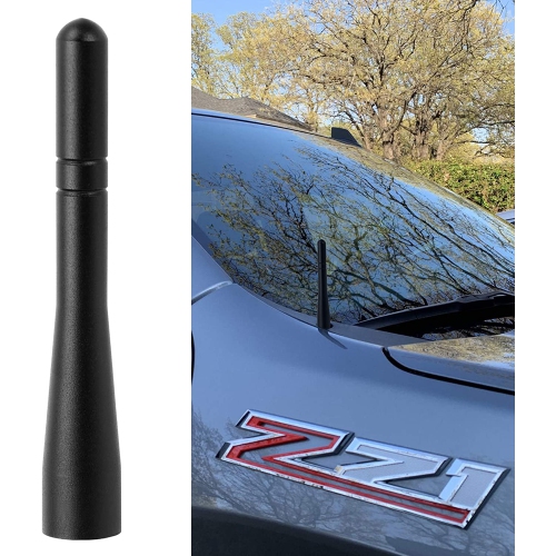 Vehicle Short Antenna Mast Car Truck Antenna Replacement for GM Chevy Chevrolet Silverado 1500 2500 3500 Colorado Equinox Trailblazer Trax Sonic GMC