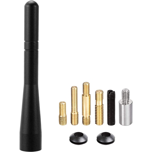 Vehicle Short Antenna Mast Car Truck Antenna Replacement for GM Chevy Chevrolet Silverado 1500 2500 3500 Colorado Equinox Trailblazer Trax Sonic GMC