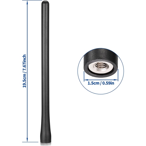 Short Car Antenna Replacement Compatible with Toyota RAV4 Corolla Honda CR-V Nissan Rogue Subaru Forester Mazda Auto Antenna