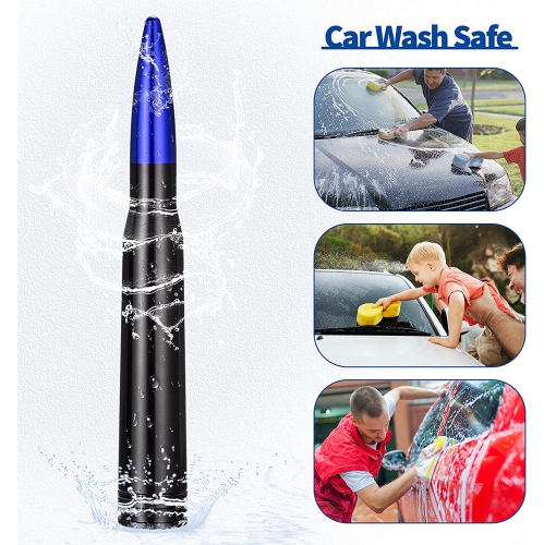 Car Truck Short Bullet Antenna Replacement for Ford F150 F250 F350 Dodge Ram 1500 2500 GM Chevy Chevrolet Silverado 1500 2500 3500 Toyota Tundra GMC