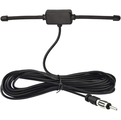 wlaniot Universal Car Stereo AM FM Dipole Antenna,Hidden Adhesive Mount Radio Aerial for Vehicle Truck SUV Radio Stereo Head Unit Receiver Tuner,10