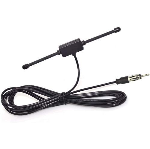 wlaniot Universal Car Stereo AM FM Dipole Antenna,Hidden Adhesive Mount Radio Aerial for Vehicle Truck SUV Radio Stereo Head Unit Receiver Tuner,10