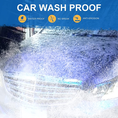 Flexible Rubber Replacement Mast fits for Dodge Ram 1500 2009-2020, 7 Inch Car Wash Proof Internal Highly Conductive Copper Core Antenna, Designed