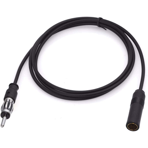 Câble de rallonge pour antenne radio d’auto 3 pi/1 m radio AM d’auto AM; Câble de rallonge; Câble coaxial DIN pour connecteur coaxial pour radio