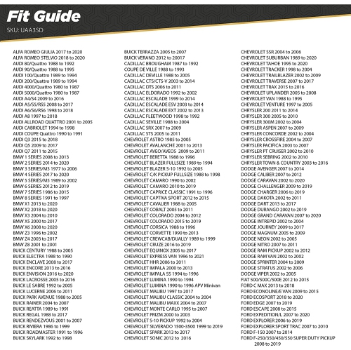 Adaptateur d’antenne universel UAA