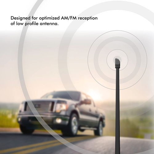 Antenna Compatible with Toyota Tundra 2014-2022 13 inches Flexible Rubber Antenna Replacement Designed for Optimized FM/AM Reception