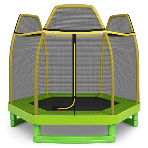 Costway 7FT Kids Trampoline Outdoor Indoor Recreational Bounce Jumper