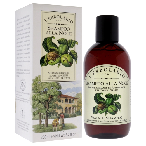 Shampoo - Walnut by LErbolario for Unisex - 6.7 oz Shampoo