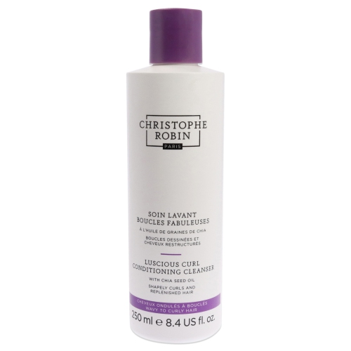 CHRISTOPHE ROBIN  Luscious Curl Conditioning Cleanser By for Unisex - 8.4 OZ Cleanser I love the Luscious Curl Regimen for wavy to curly hair