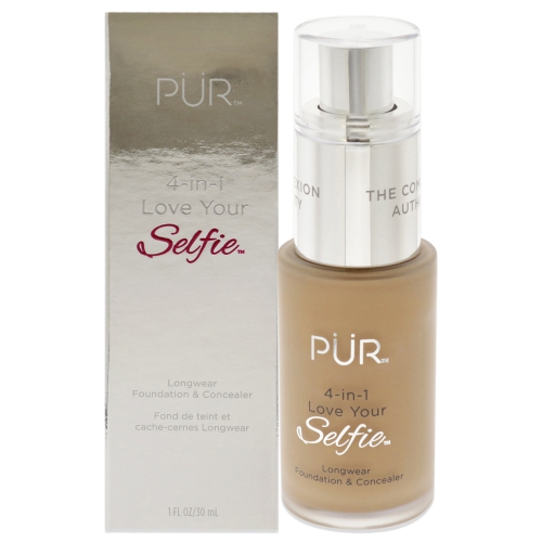 4-in-1 Love Your Selfie Longwear Foundation and Concealer - TN3 by Pur Minerals for Women - 1 oz Makeup