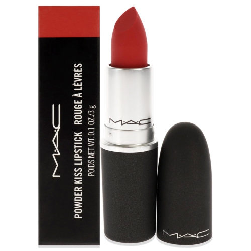 MAC  Powder Kiss Lipstick - 915 Lasting Passion By for Women - 0.1 OZ Lipstick