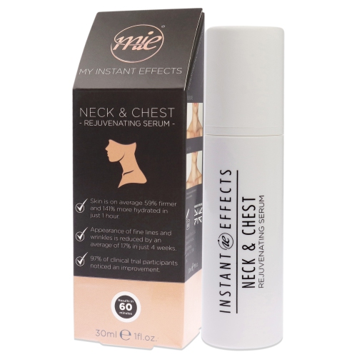 Neck and Chest Rejuvenating Serum by Instant Effects for Women - 1 oz Serum