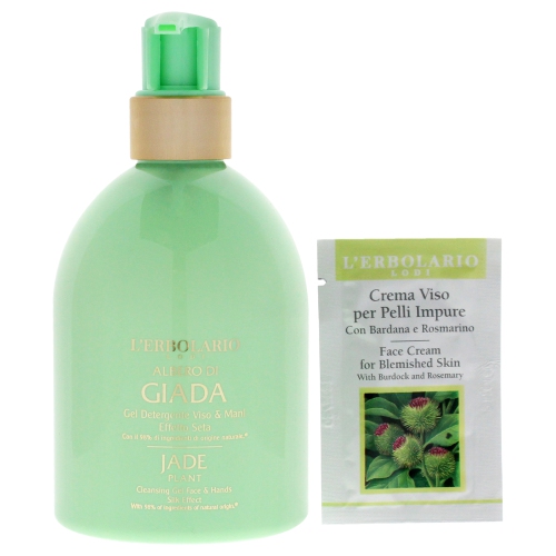 Jade Plant Cleansing Gel by LErbolario for Unisex - 9.4 oz Cleanser