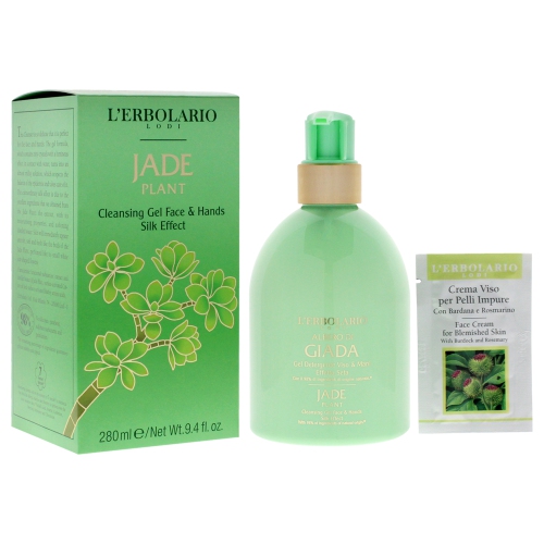 Jade Plant Cleansing Gel by LErbolario for Unisex - 9.4 oz Cleanser