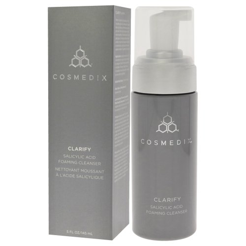 Clarify Salicylic Acid Foaming Cleanser by Cosmedix for Unisex - 5 oz Cleanser