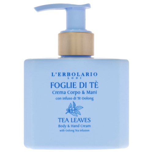 Body and Hand Cream - Tea Leaves by Lerbolario for Unisex - 8.4 oz Cream