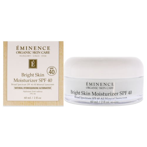EMINENCE  Bright Skin Moisturizer Spf 40 By for Unisex - 2 OZ Sunscreen