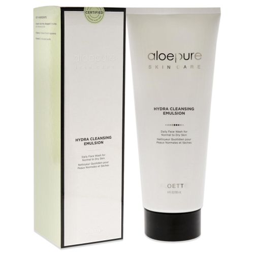 Aloepure Hydra Cleansing Emulsion - Noraml to Dry Skin by Aloette for Unisex - 6 oz Emulsion
