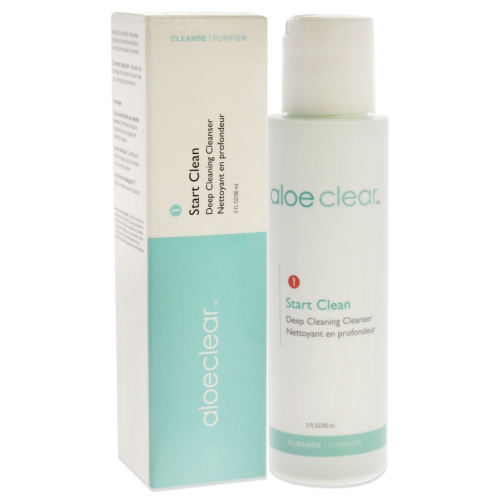 Nettoyant Aloeclear Start Clean Deep Cleaning par Aloette pour Unisexe - 3 oz de Nettoyant